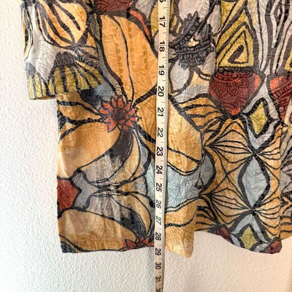 Ali Miles Floral Patterned Blouse Size Small - Picture 3 of 8